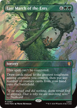 Last March of the Ents (Borderless) (Surge Foil) - Magic: The Gathering