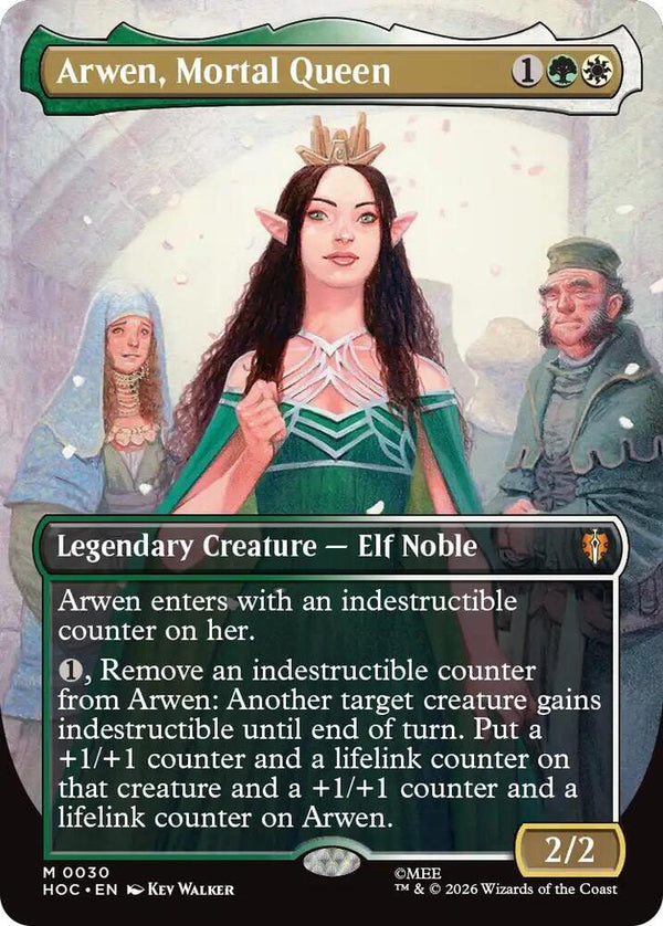 Arwen, Mortal Queen (Borderless) - Magic: The Gathering