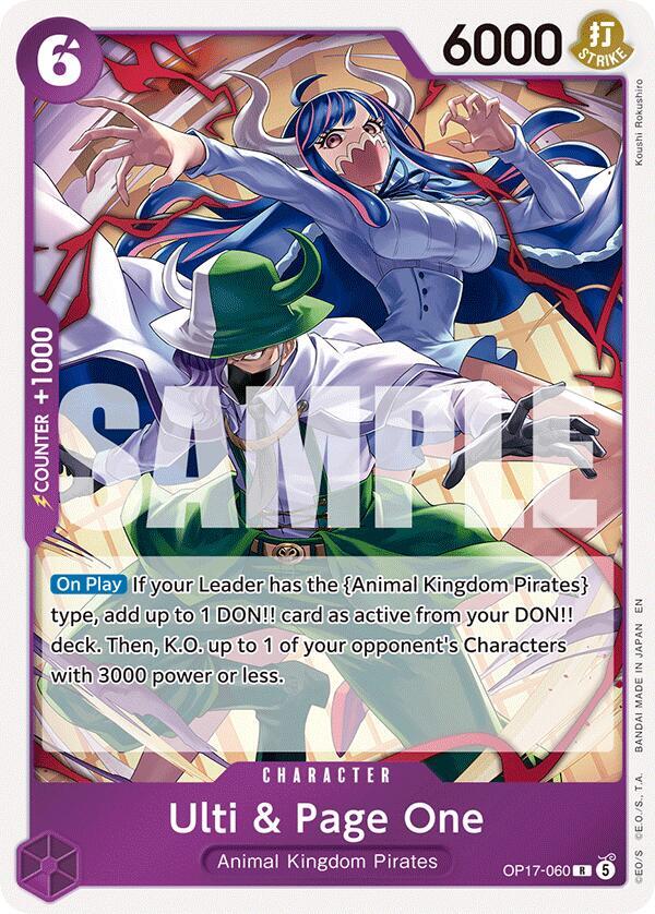 Ulti & Page One - One Piece Card Game