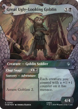 Great Ugly-Looking Goblin (Showcase) (Surge Foil) - Magic: The Gathering