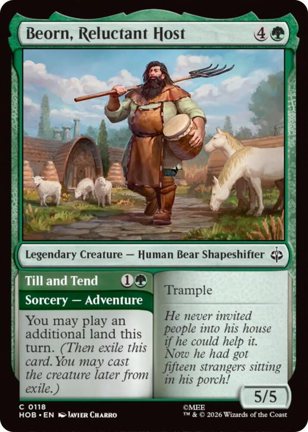 Beorn, Reluctant Host - Magic: The Gathering