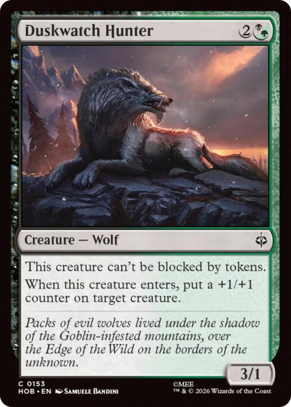 Duskwatch Hunter - Magic: The Gathering