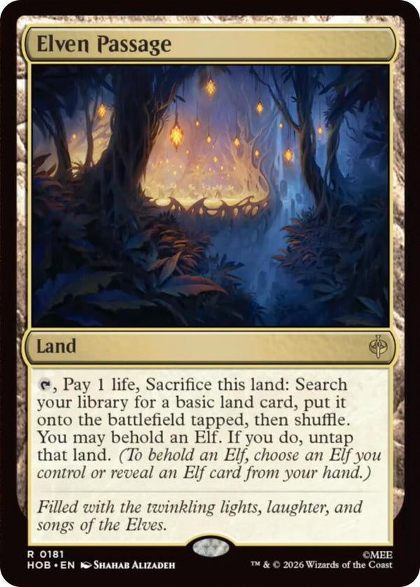 Elven Passage - Magic: The Gathering