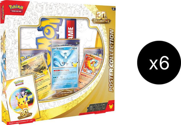 30th Celebration Poster Collection Case (30C) - Pokémon