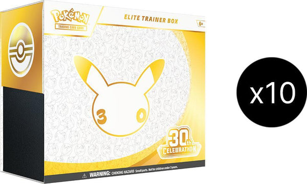 30th Celebration Elite Trainer Box Case (30C) - Pokémon