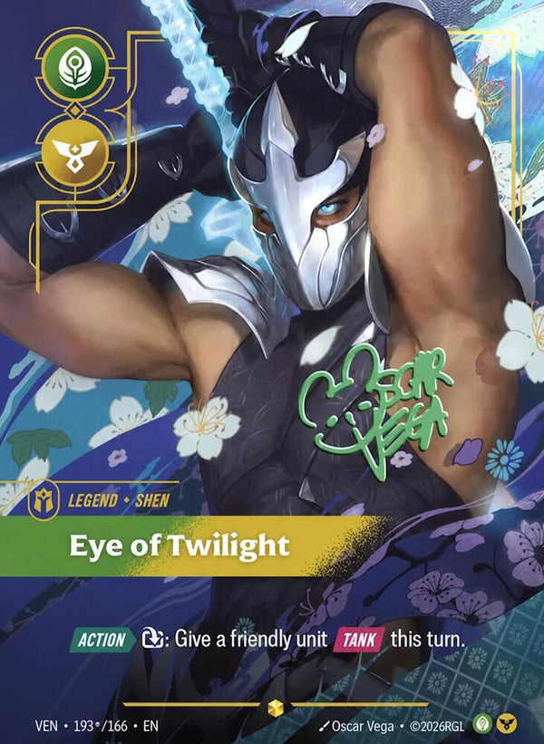 Shen - Eye of Twilight (Signature) - Riftbound: League of Legends TCG