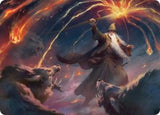 Gandalf, Shadow's Foe Art Card - Magic: The Gathering
