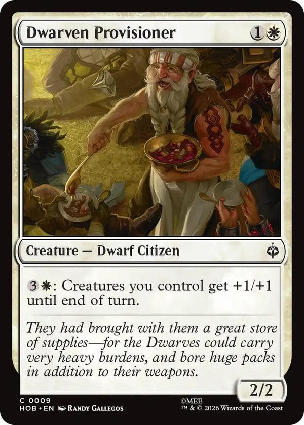 Dwarven Provisioner - Magic: The Gathering
