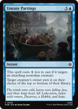 Uneasy Partings - Magic: The Gathering