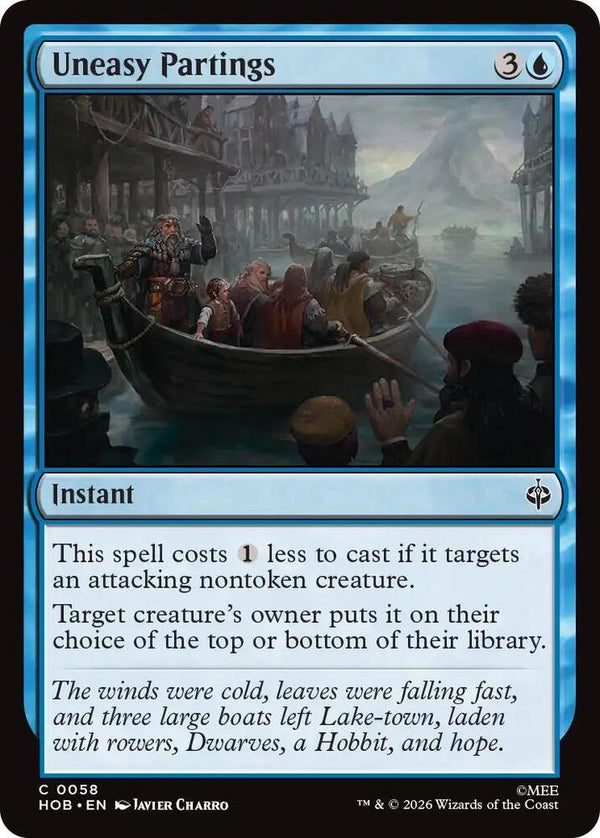Uneasy Partings - Magic: The Gathering