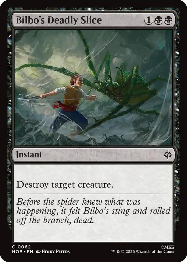 Bilbo's Deadly Slice - Magic: The Gathering