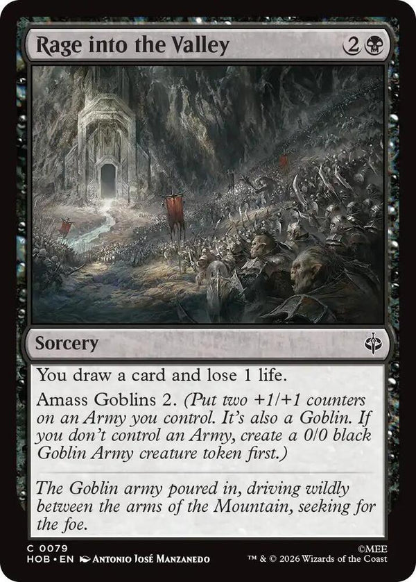 Rage into the Valley - Magic: The Gathering