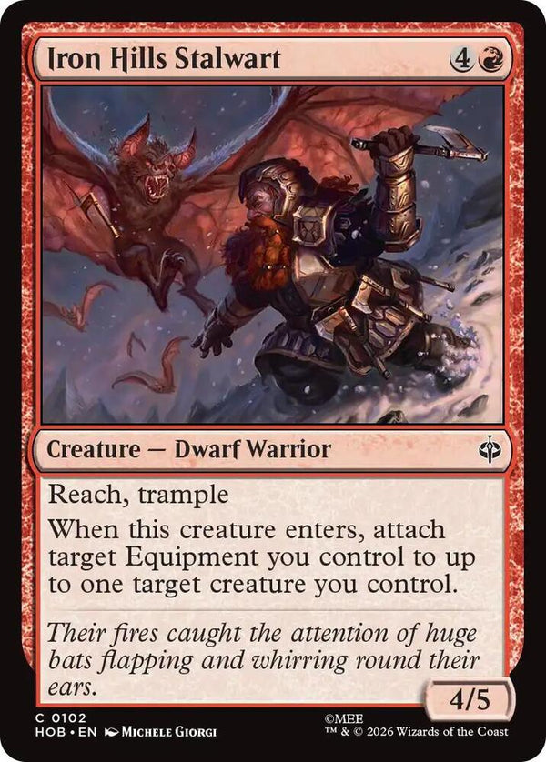 Iron Hills Stalwart - Magic: The Gathering