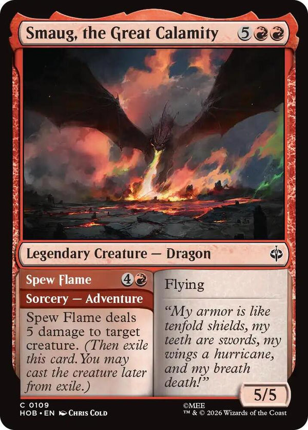 Smaug, the Great Calamity - Magic: The Gathering