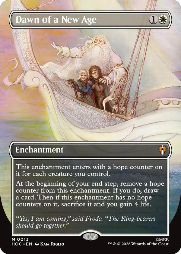 Dawn of a New Age (Borderless) - Magic: The Gathering