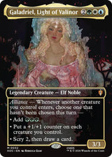 Galadriel, Light of Valinor (Borderless) - Magic: The Gathering
