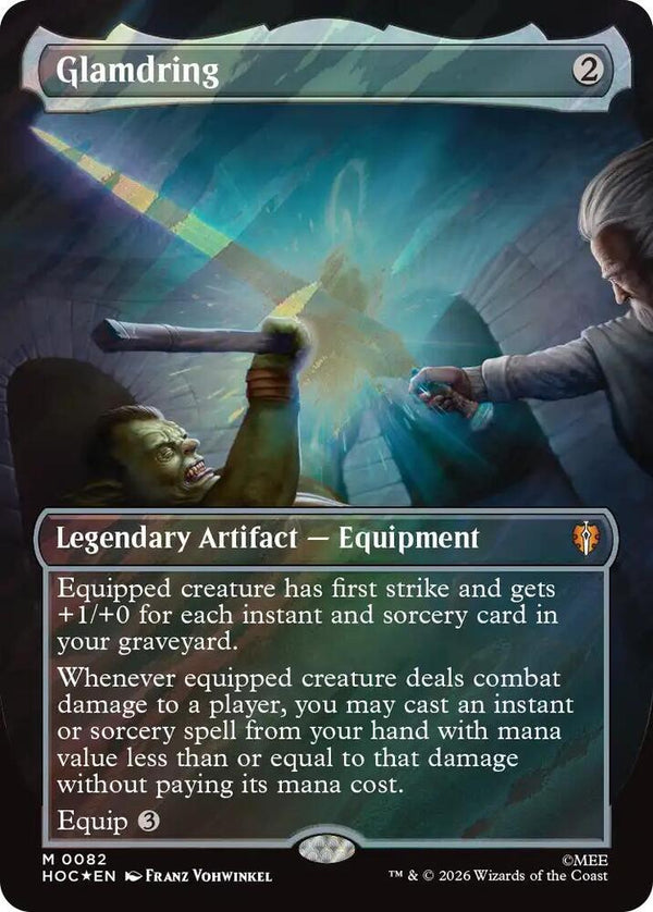 Glamdring (Borderless) (Surge Foil) - Magic: The Gathering
