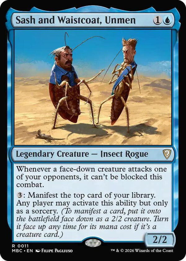 Sash and Waistcoat, Unmen - Magic: The Gathering
