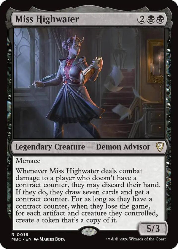 Miss Highwater - Magic: The Gathering