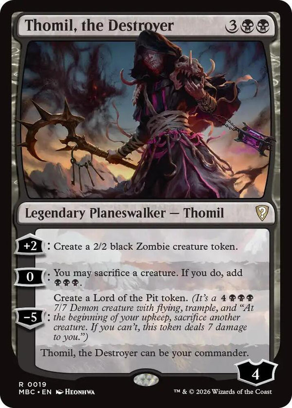 Thomil, the Destroyer - Magic: The Gathering
