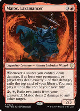 Matoc, Lavamancer - Magic: The Gathering