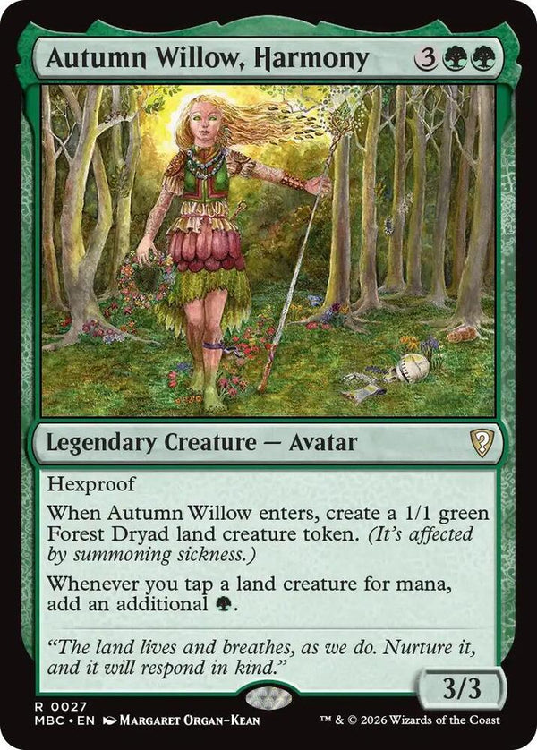 Autumn Willow, Harmony - Magic: The Gathering