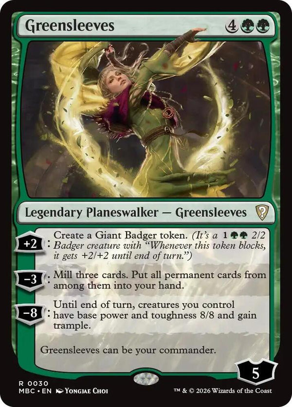 Greensleeves - Magic: The Gathering