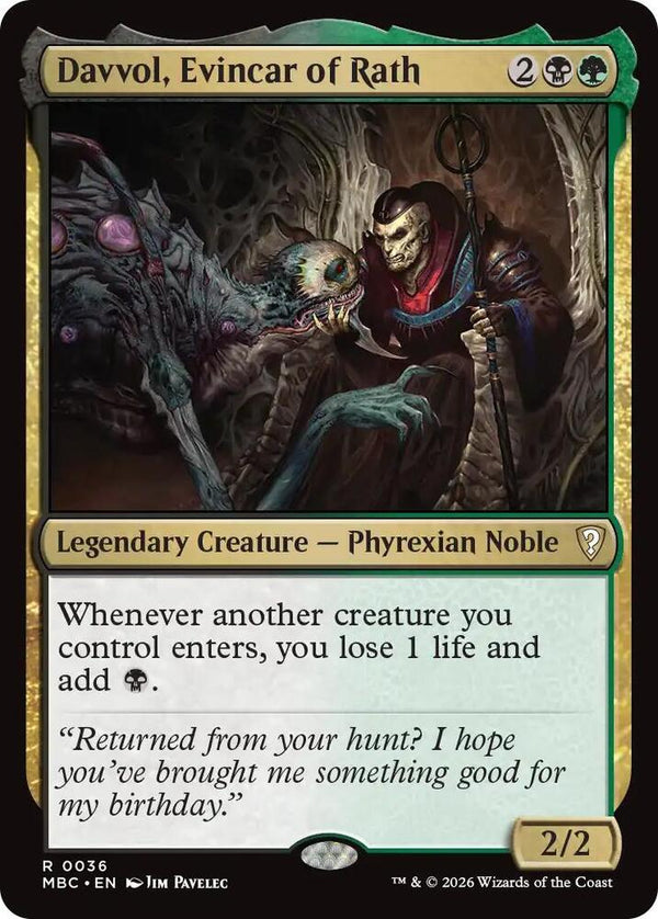 Davvol, Evincar of Rath - Magic: The Gathering