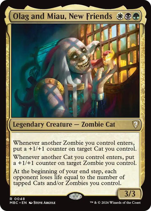 Olag and Miau, New Friends - Magic: The Gathering