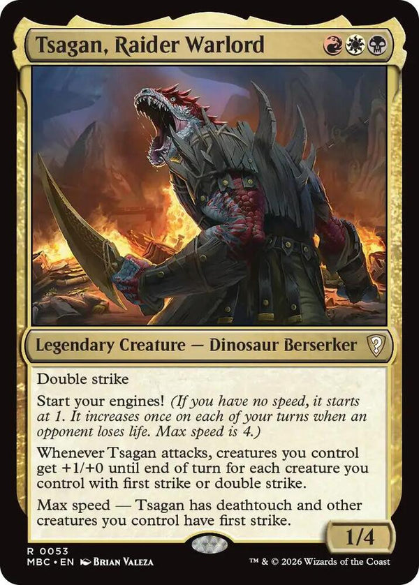 Tsagan, Raider Warlord - Magic: The Gathering
