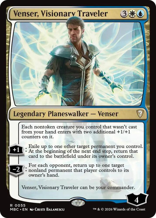 Venser, Visionary Traveler - Magic: The Gathering