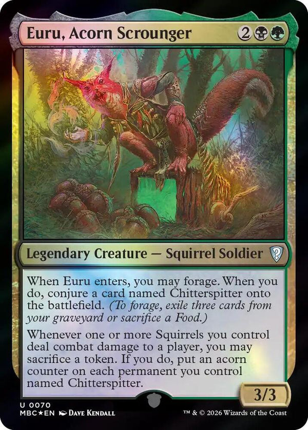Euru, Acorn Scrounger - Magic: The Gathering