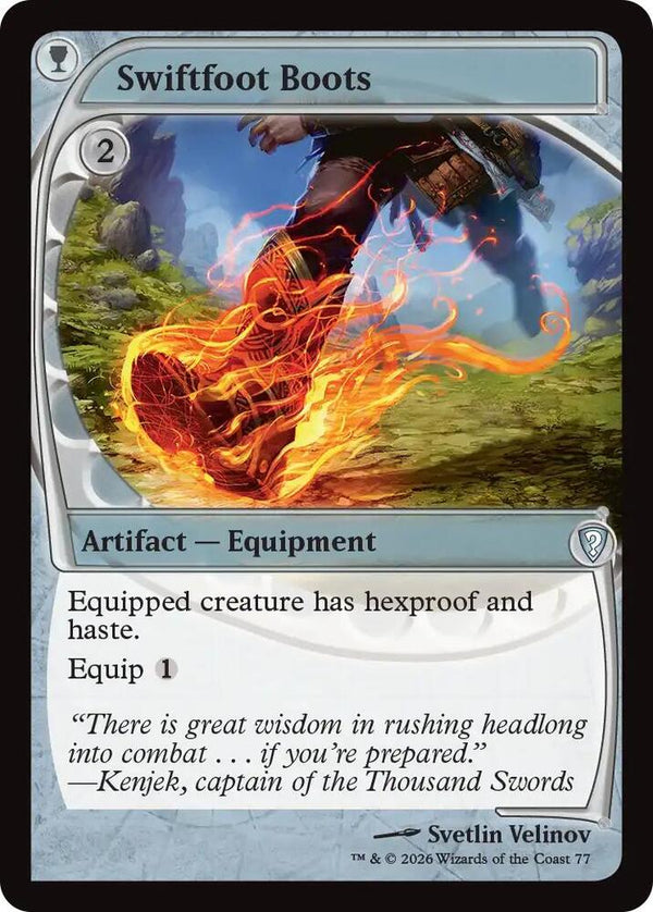 Swiftfoot Boots (Future Sight) - Magic: The Gathering
