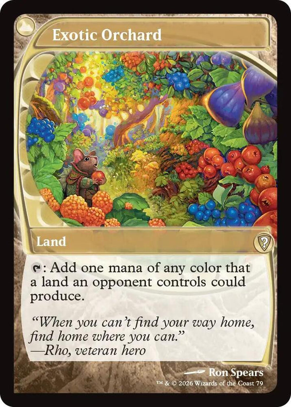 Exotic Orchard (Future Sight) - Magic: The Gathering