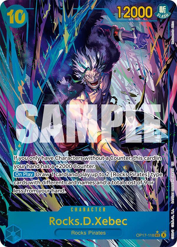 Rocks.D.Xebec (118) (Alternate Art) - One Piece Card Game