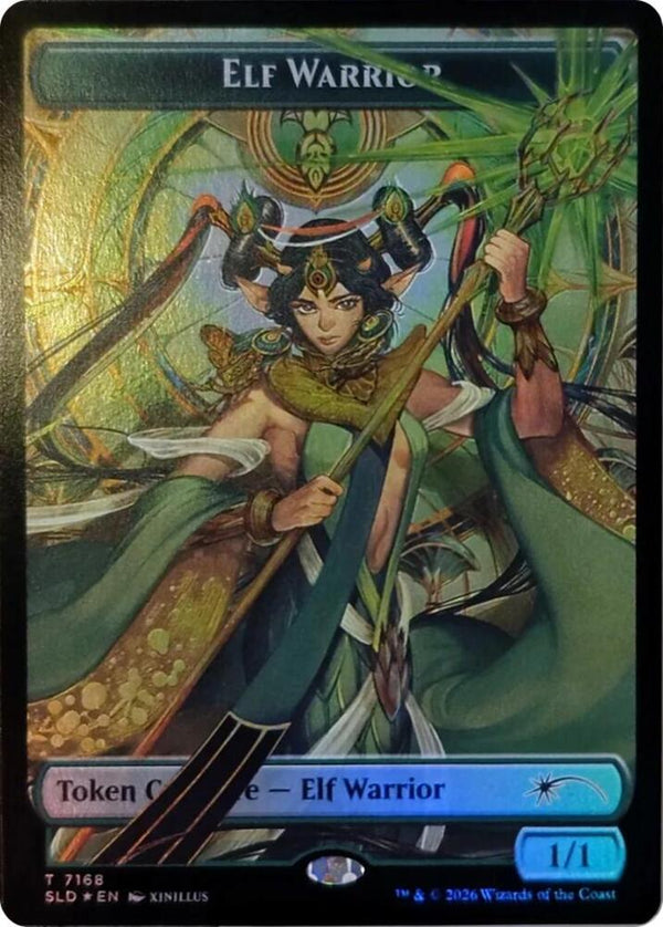 Elf Warrior Token (7168) - Magic: The Gathering