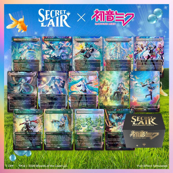Secret Lair Commander Deck: Hatsune Miku - Magic: The Gathering