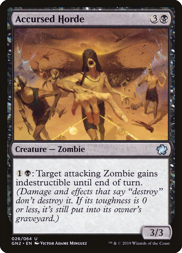 Accursed Horde - Magic: The Gathering
