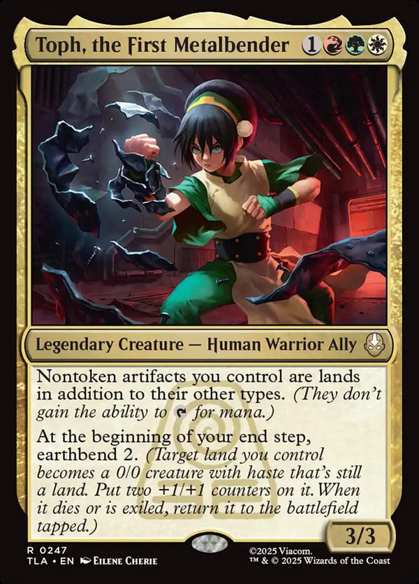 Toph, the First Metalbender - Magic: The Gathering