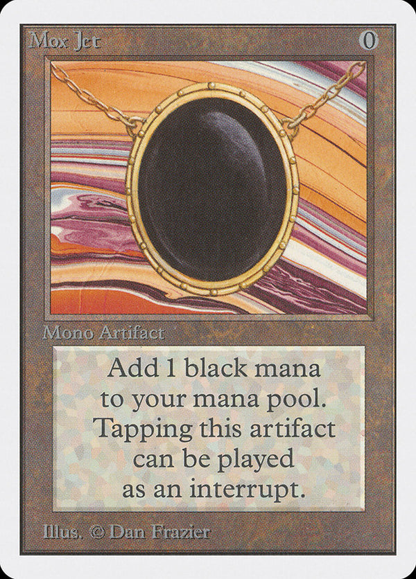 Mox Jet - Magic: The Gathering