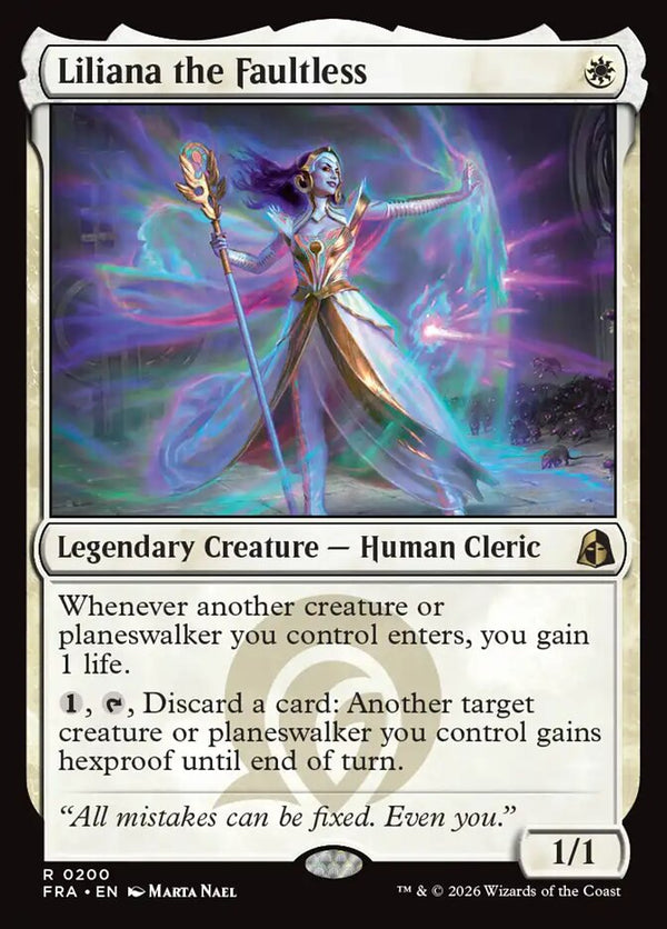 Liliana the Faultless (FRA 200) - Magic: The Gathering