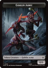 Goblin Army (0003) // Treasure (0012) Double-Sided Token - Magic: The Gathering