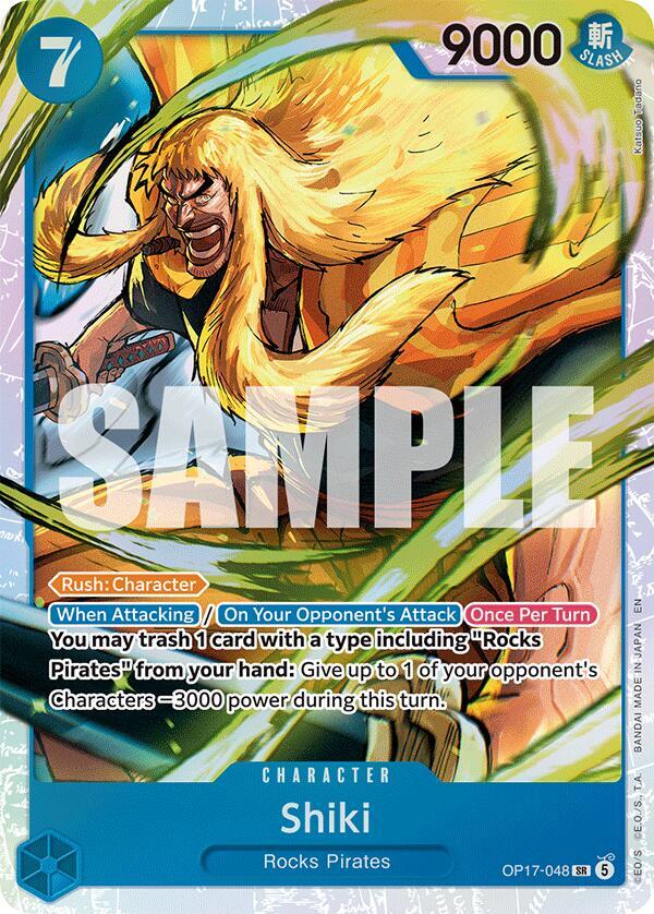 Shiki (048) - One Piece Card Game