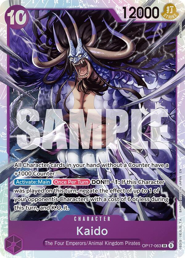 Kaido (063) - One Piece Card Game