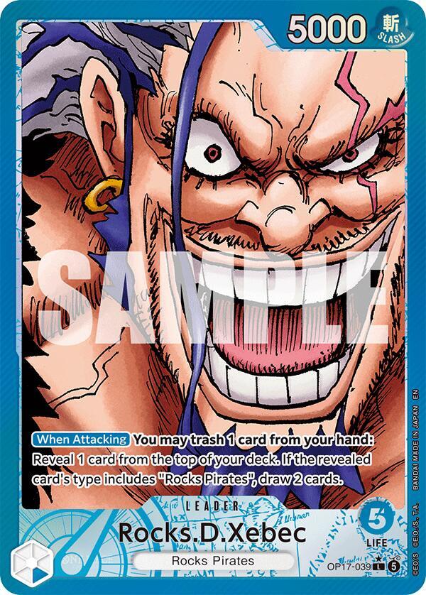 Rocks.D.Xebec (039) (Alternate Art) - One Piece Card Game
