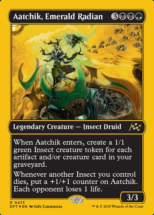 Aatchik, Emerald Radian (First-Place Foil) - Magic: The Gathering