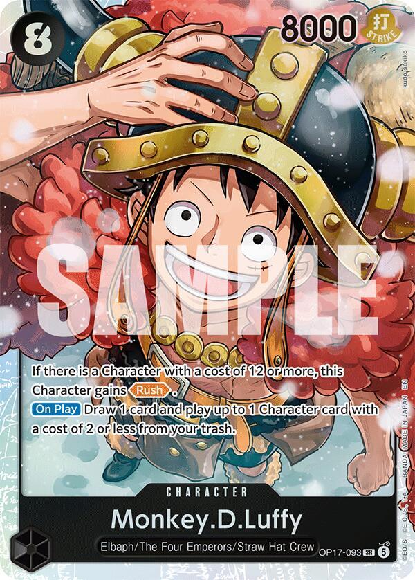 Monkey.D.Luffy (093) - One Piece Card Game