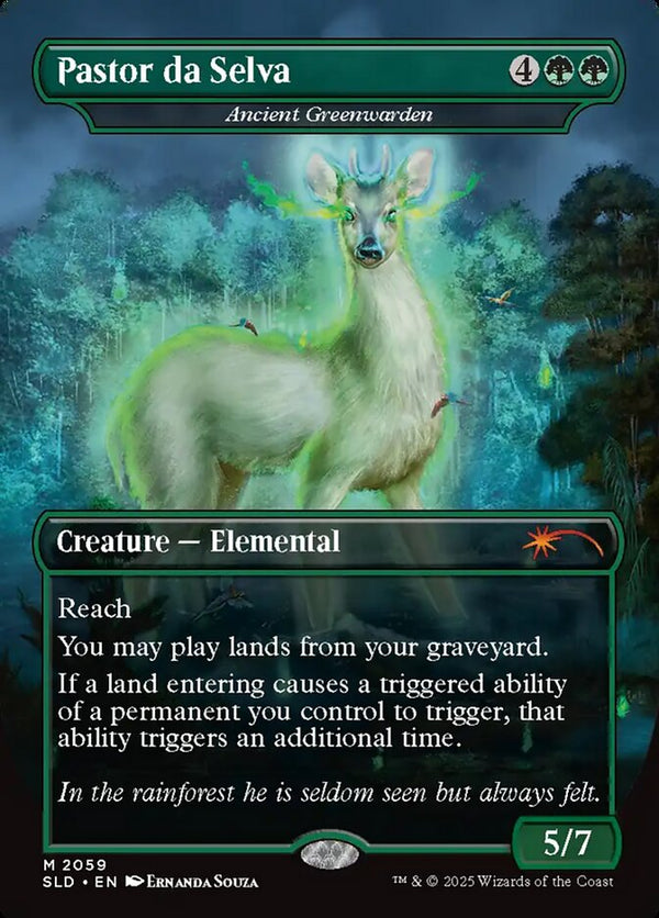 Pastor da Selva - Ancient Greenwarden - Magic: The Gathering