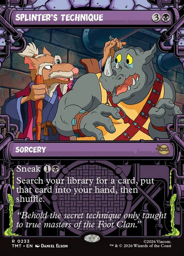 Splinter's Technique (Showcase) - Magic: The Gathering