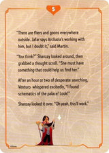 Reign of Jafar Lore Card (5 of 19) - Disney Lorcana